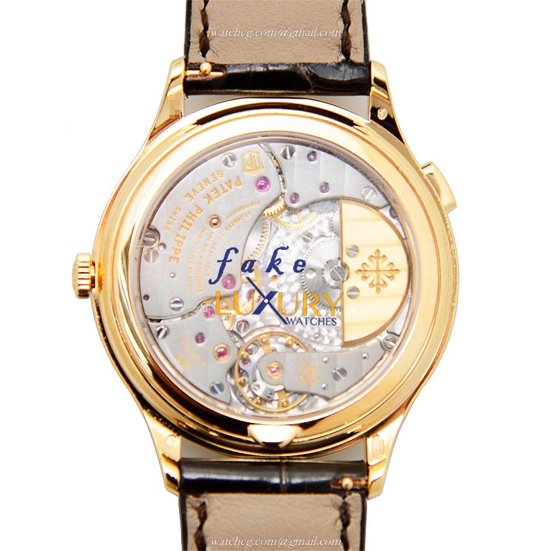 Patek Philippe 7130R-010 COMPLICATIONS Automatic 18kt Rose Gold Diamonds White Dial Replica Watch - Image 3