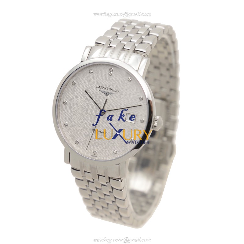 Longines L4.810.4.77.6 Replica Watch, Automatic Movement, Silver Dial, Stainless Steel Bracelet - Image 3