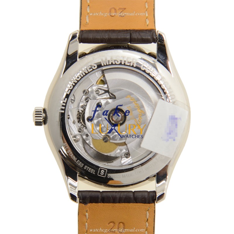 Longines L2.755.4.78.5 Replica Watch, Swiss Automatic, Silver Dial, Stainless Steel Case - Image 3