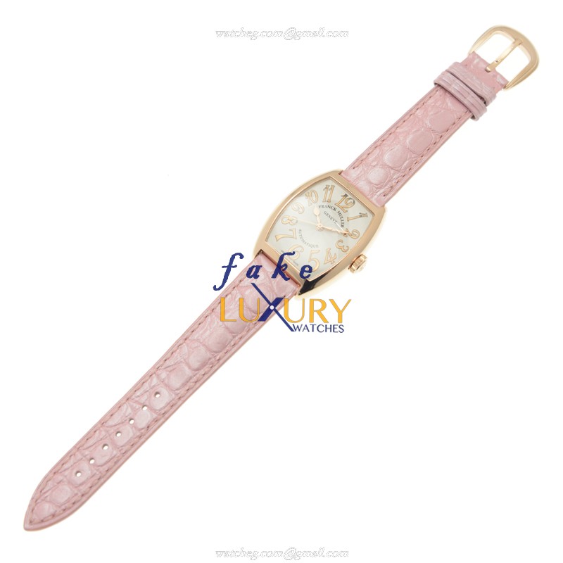 - 7500 SC AT FO REL 5N Franck Muller ART DECO Automatic 18kt Rose Gold Replica Watch - Image 2