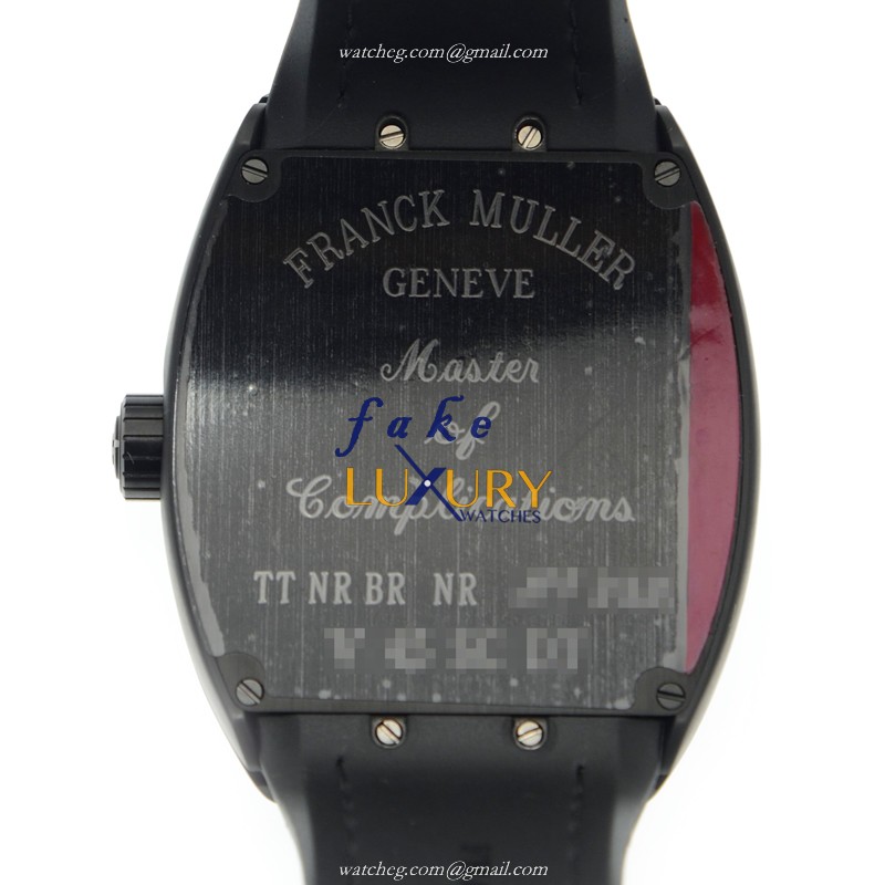 Franck Muller V 45 SC DT TT NR BR NR Vanguard Automatic Titanium Replica Watch, Swiss Movement - Image 3
