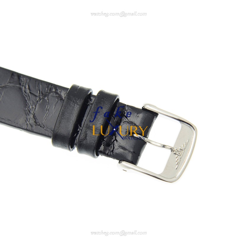 L4.205.4.11.2 - Longines La Grande Quartz Replica Watch - White Dial Alligator Strap - Image 4