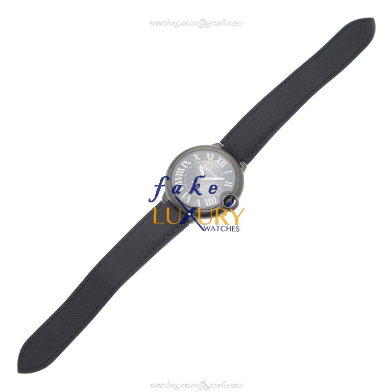 Cartier WSBB0015 Ballon Bleu Replica Watch, Automatic Movement, Black Dial, Steel Case - Image 2