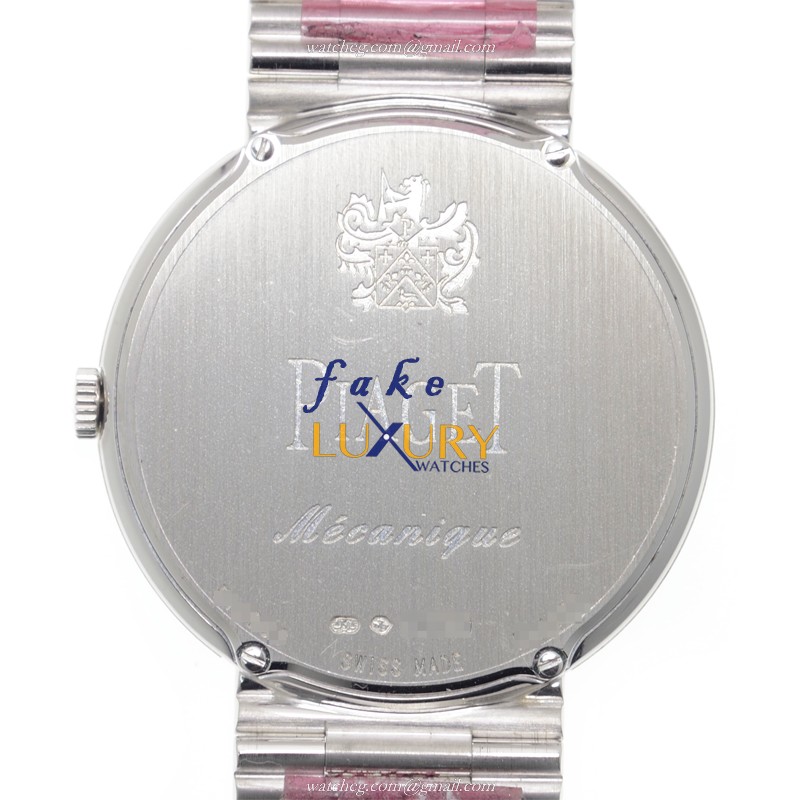 Piaget G0A37047 Tradition Replica Watch - Manual Wind - 18kt White Gold Diamond - Silver Dial - Image 3