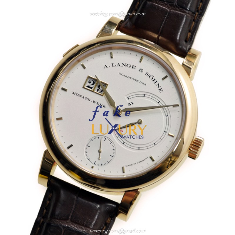 130.032F - A Lange & Sohne Replica Watch LANGE 31 - Manual Wind - Silvery Dial on - Image 5