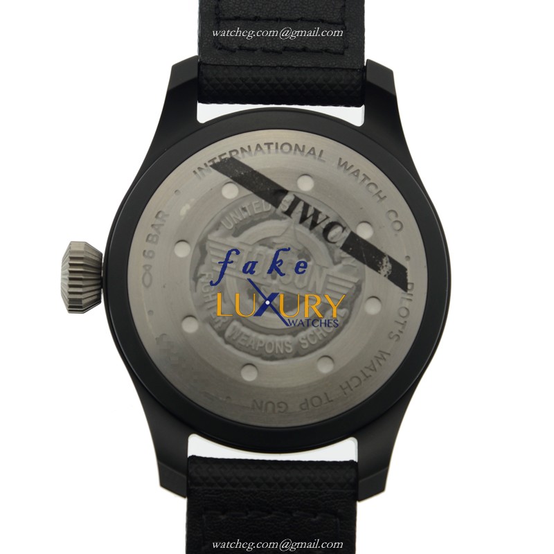 IWC IW502001 PILOTS Replica Watch, Automatic Movement, Ceramic Case, Black Dial - Image 4