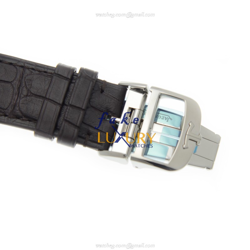 Jaeger-Lecoultre Q1288430 | Automatic | Steel | Gold Dial | Brown Alligator Strap Replica Watch - Image 4