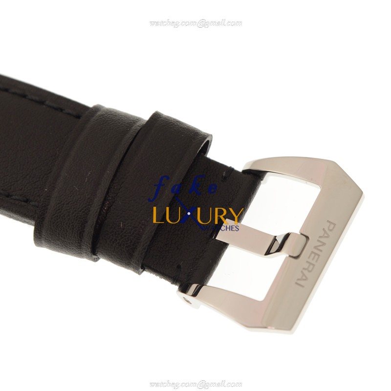 Panerai PAM01000 LUMINOR Manual Wind Steel Case Black Dial Replica Watch - Image 4