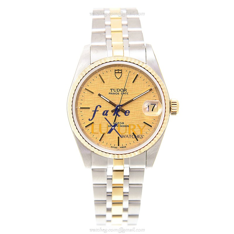 Tudor 72033-62453A-CHCL GLAMOUR DATE Auto Gold Steel Case Replica Watch - Tudor Clone - Image 2