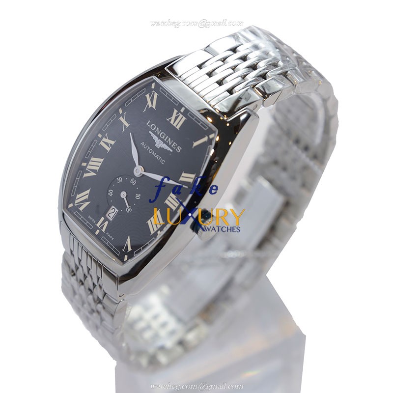 Longines L2.642.4.51.6 Replica Watch, Automatic, Black Dial, Steel Case, Sapphire Crystal - Image 3