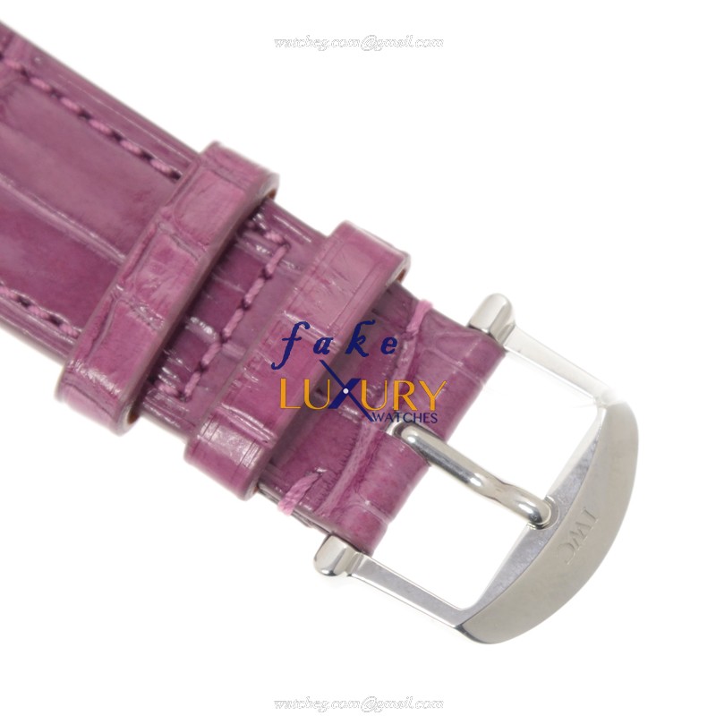 IWC IW458112 PORTOFINO Automatic Stainless Steel Diamonds Purple Alligator | 458112 | Automatic - Image 4