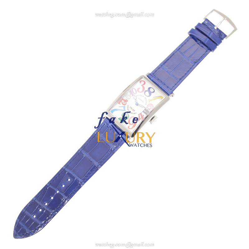 Franck Muller 1200CHCOLDRMAC Ladies Automatic Silver Dial Steel Case Replica Watch 32.4mm White - Image 2