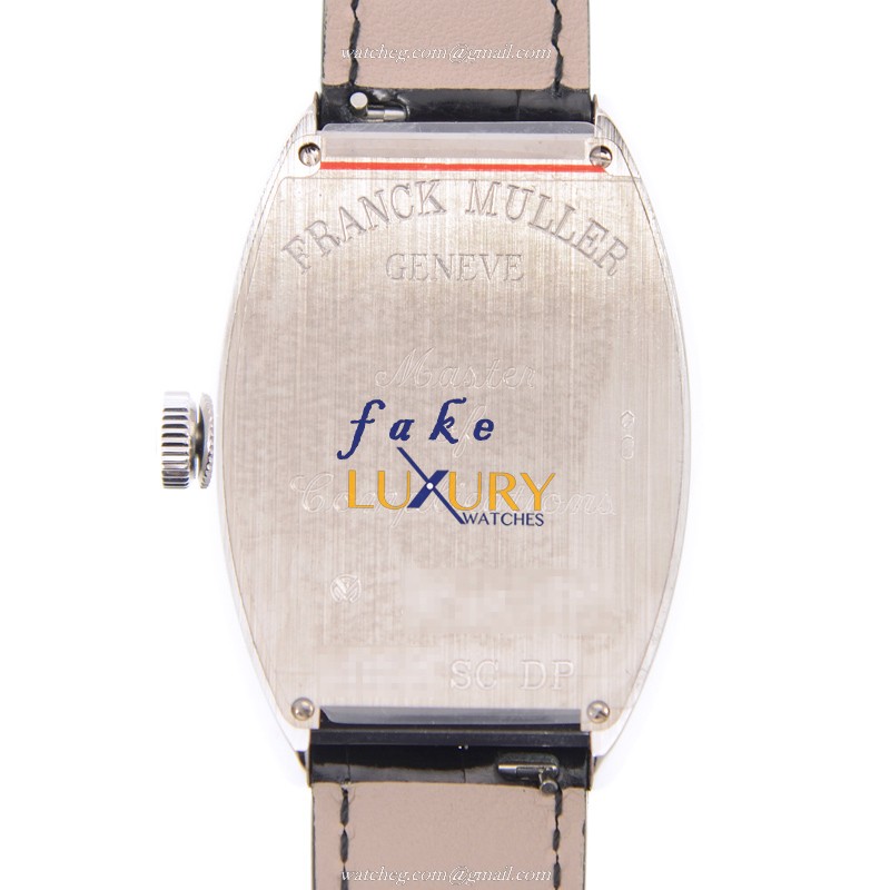 Franck Muller 6850 SC DP OG CINTREE CURVEX Automatic 18kt White Gold & Diamond Replica Watch - Image 3