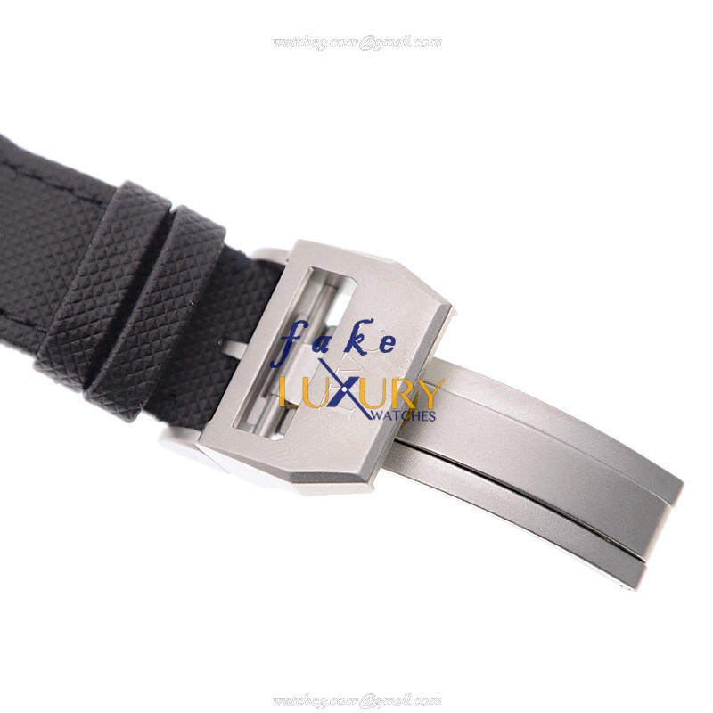 IWC IW389001 PILOTS Automatic Ceramics Replica Watch With Black Dial Cowhide Strap - Image 4
