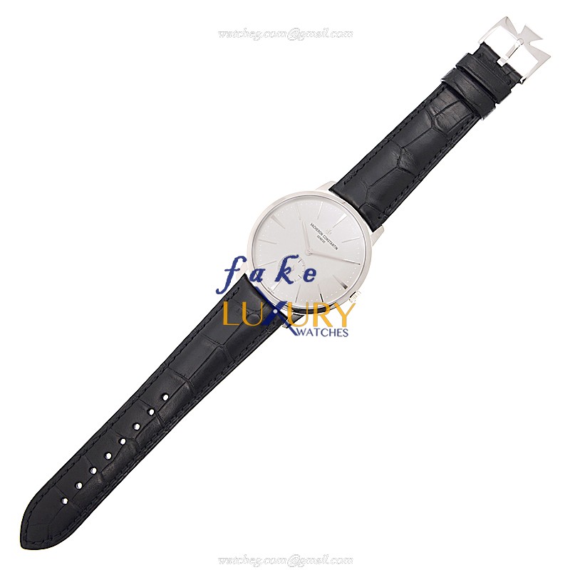 Vacheron Constantin Patrimony Traditionelle 1110U/000G-B086 Manual Wind White Dial Replica Watch - Image 2