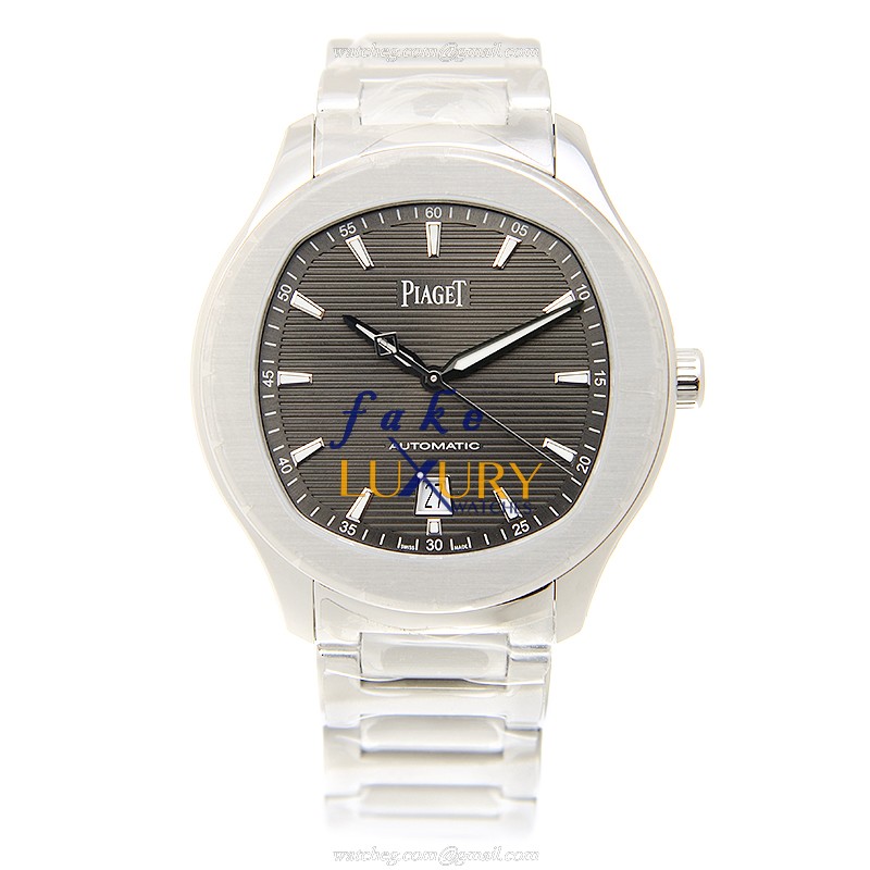 Piaget G0A41003 POLO Replica Watch With Automatic Movement, Dark Grey Dial, Steel Case - Image 2