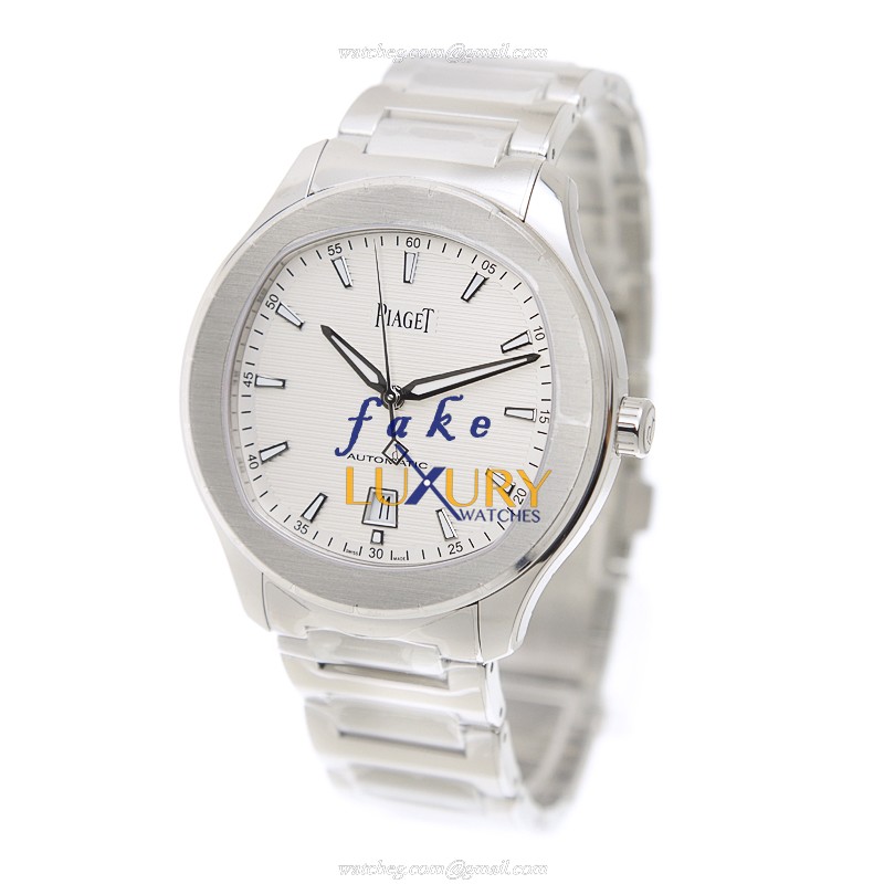 Piaget POLO G0A41001 Automatic Silver Dial Stainless Steel Replica Watch - Image 3