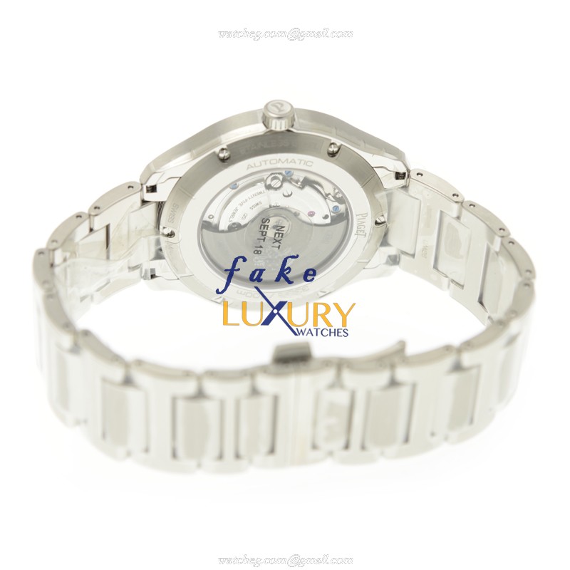 Piaget G0A41002 Replica Watch, Automatic, Blue Dial, Steel Case & Bracelet, 42mm - Image 4