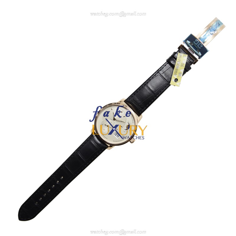 Glashutte 1-90-02-45-35-05 PANO Replica Watch, Automatic Movement, Rose Gold Case, Silver Dial - Image 2