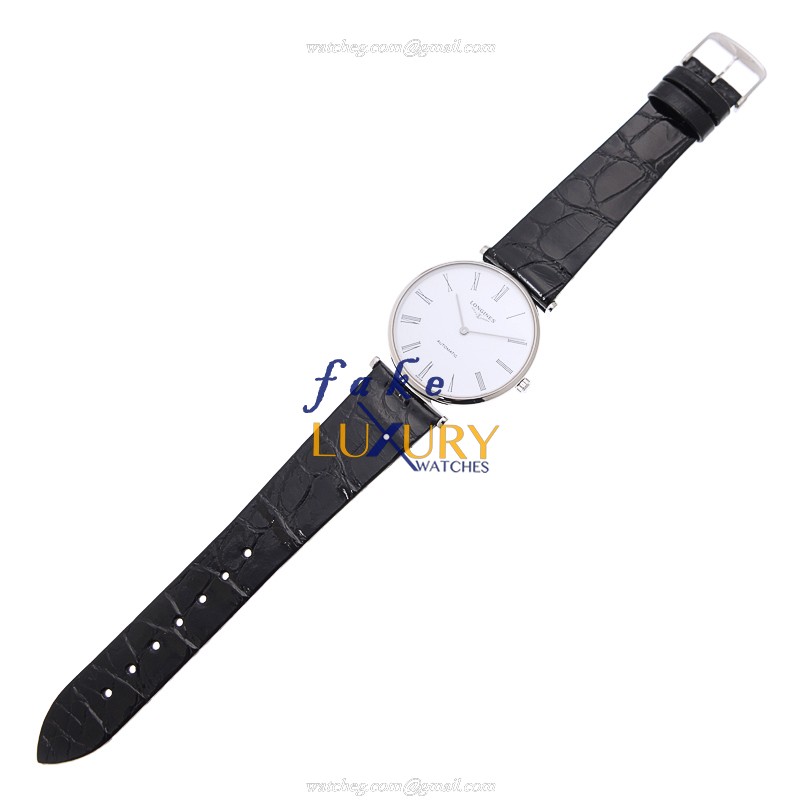 Longines La Grande L4.90.8.411.2 Manual Wind White Dial Stainless Steel Replica Watch - Image 2