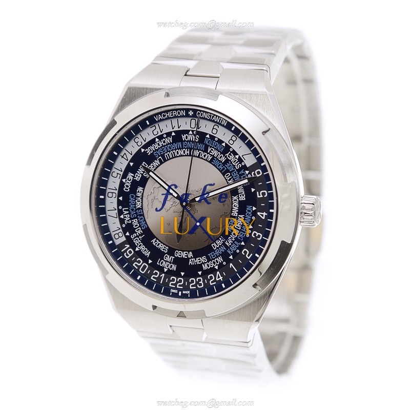 Vacheron Constantin 7700V/110A-B172 Overseas Replica Watch, Automatic, Blue Dial, Steel Case - Image 3