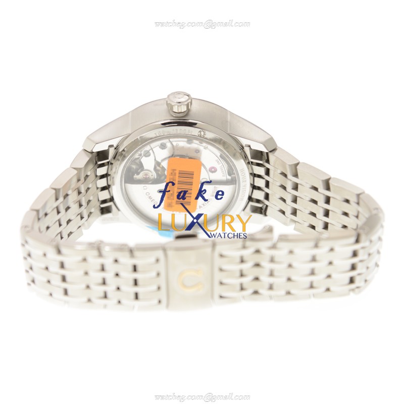 Omega De Ville 433.10.41.22.02.001 Replica Watch, Silver Dial, Steel Bracelet, Automatic - Image 4