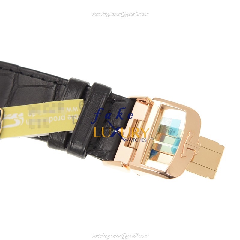Jaeger-Lecoultre Q3832420 REVERSO Automatic 18kt Rose Gold Replica Watch - Swiss Movement - White - Image 4