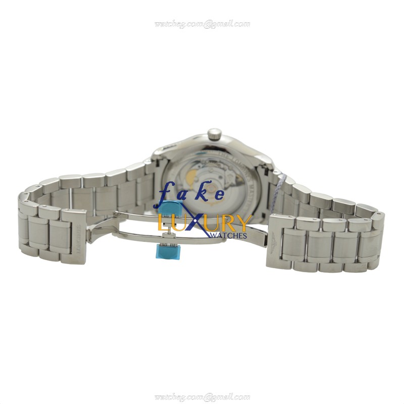 Longines L2.755.4.77.6 MASTER Automatic Replica Watch With Silver Dial, Stainless Steel Bracelet - Image 5