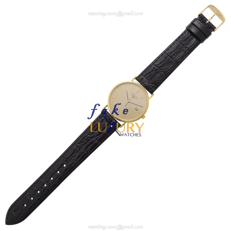 Longines L4.720.2.32.2 - Replica Watch - Quartz - Gold-Plated Stainless Steel Case - 33mm - Image 2