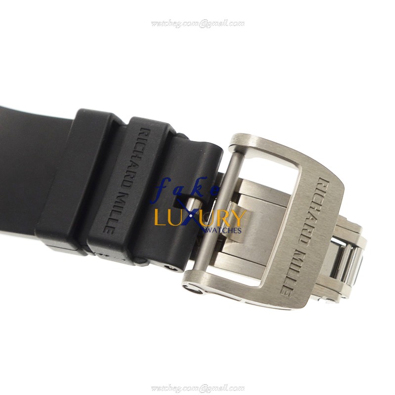 RM61-01 - Richard Mille RM61-01 Replica Watch Automatic Ceramic Transparent Skull Dial Rubber Strap - Image 4