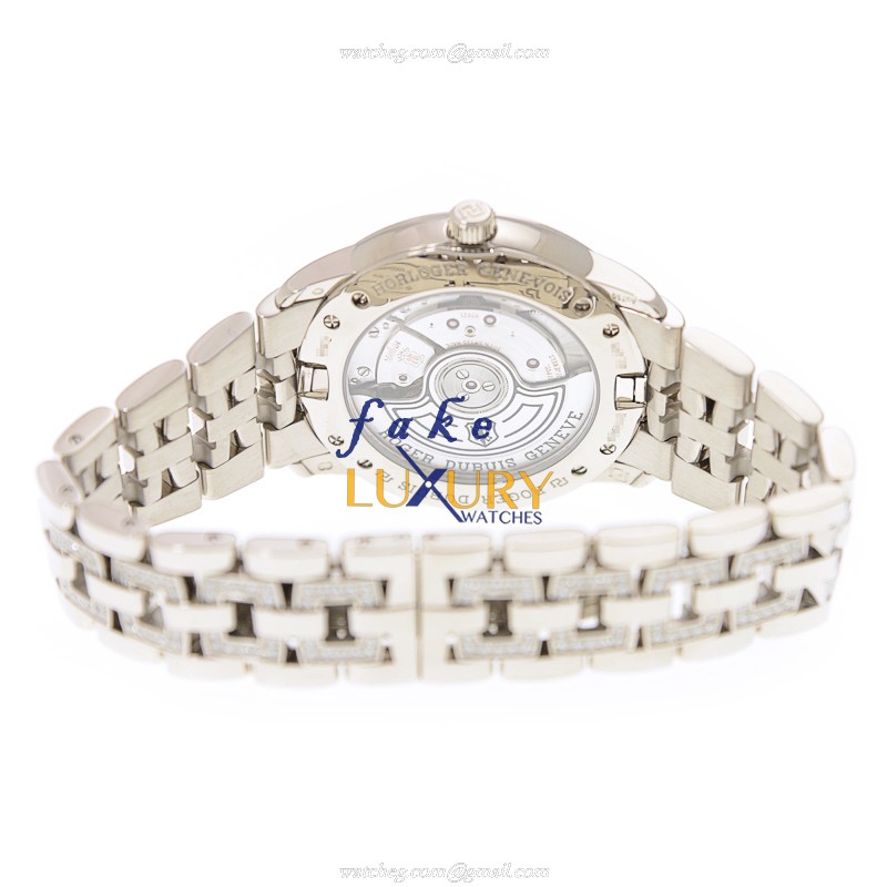 Roger Dubuis Velvet RDDBVE0001 - Replica Watch - Automatic - 18kt White Gold & Diamond - Silver Dial - Image 4