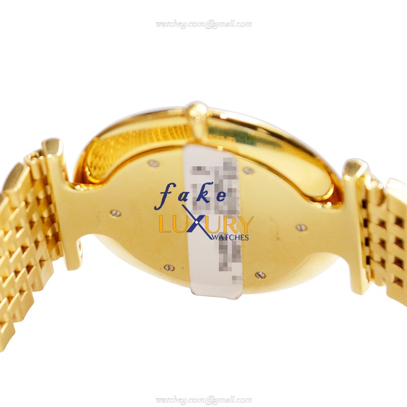 Longines L4.766.2.11.8 La Grande Quartz PVD Gold White Dial Sapphire Crystal Folding Clasp Replica - Image 4