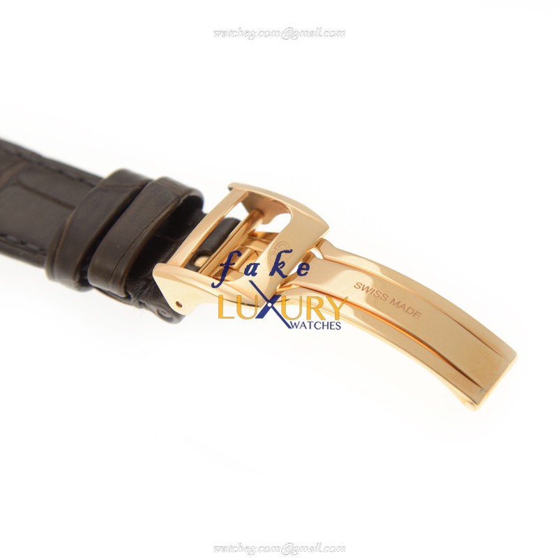 Girard Perregaux 49529-52-131-BABA 1966 Replica Watch - Manual Wind - 18kt Rose Gold - White Dial - Image 4