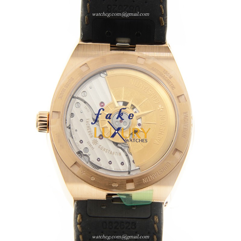 Vacheron Constantin 4500V/000R-B127 Overseas Replica Watch, Silver Dial, Rose Gold Case, Automatic - Image 3