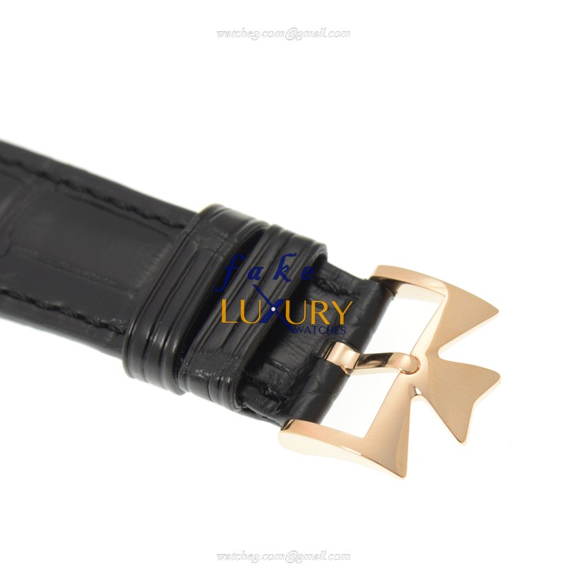 Vacheron Constantin 81180/000R-9162 Replica Watch Manual Wind 18kt Rose Gold Dark Grey Dial - Image 4