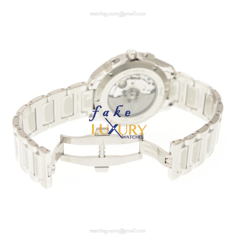 Piaget G0A41004 POLO Automatic Stainless Steel White Dial Silver Strap Replica Watch - Image 5