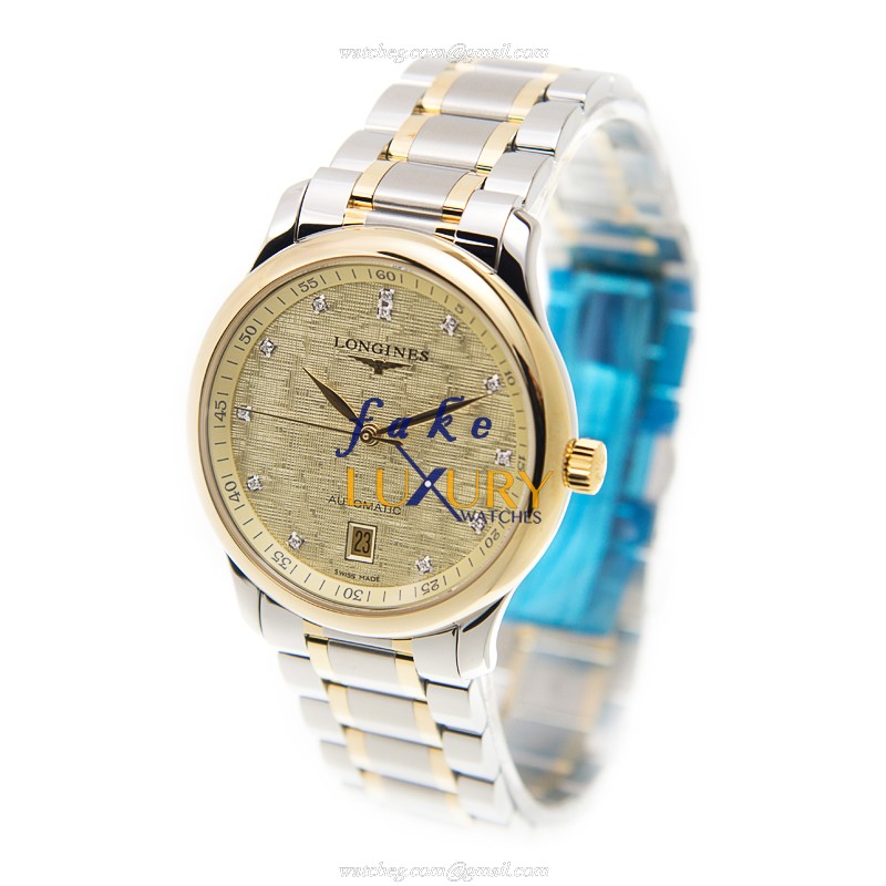 Longines L2.628.5.38.7 | MASTER | Gold Dial | Automatic | Stainless Steel | Replica Watch - Image 3