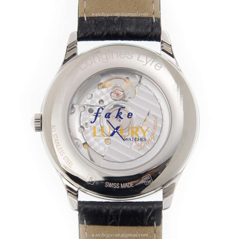Longines L4.960.4.11.2 Lyre White Dial Automatic Stainless Steel Replica Watch - Image 3
