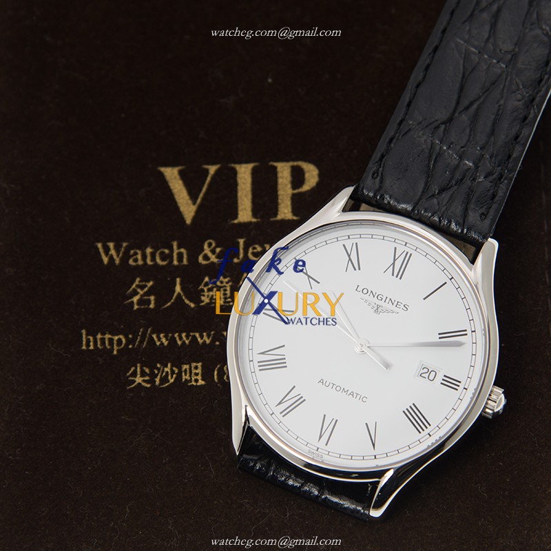 Longines L4.960.4.11.2 Lyre White Dial Automatic Stainless Steel Replica Watch - Image 5