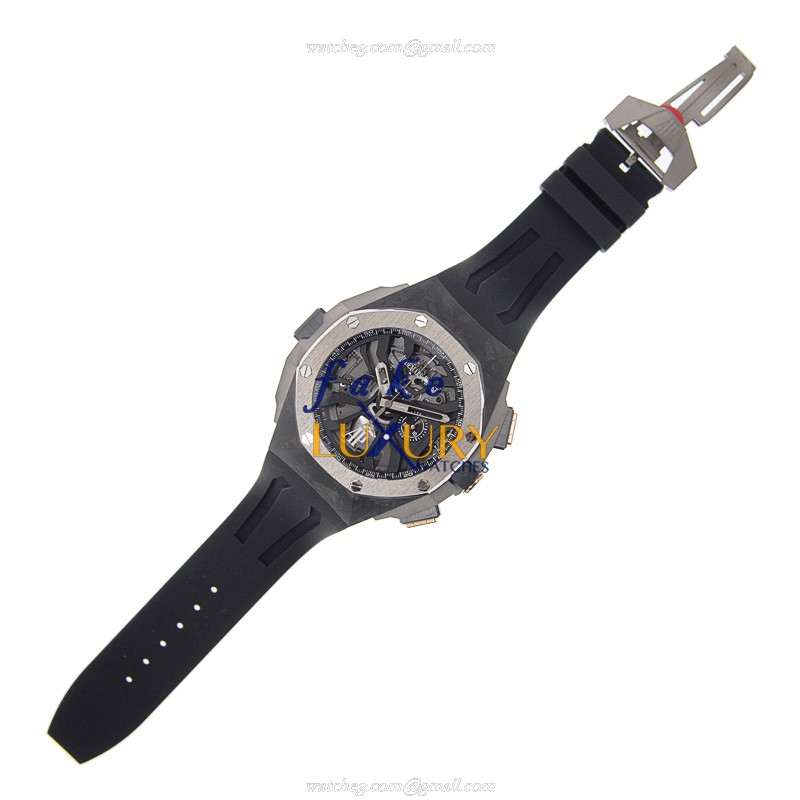 Audemars Piguet 26221FT.OO.D002CA.01 - Manual Wind - Forged Carbon Case - Black Dial - Image 2