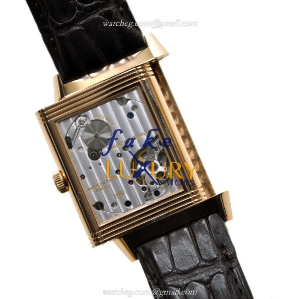 Jaeger-Lecoultre Q3732420 Manual Wind 18kt Rose Gold Replica Watch, Ceramic Bezel, Swiss Movement - Image 4