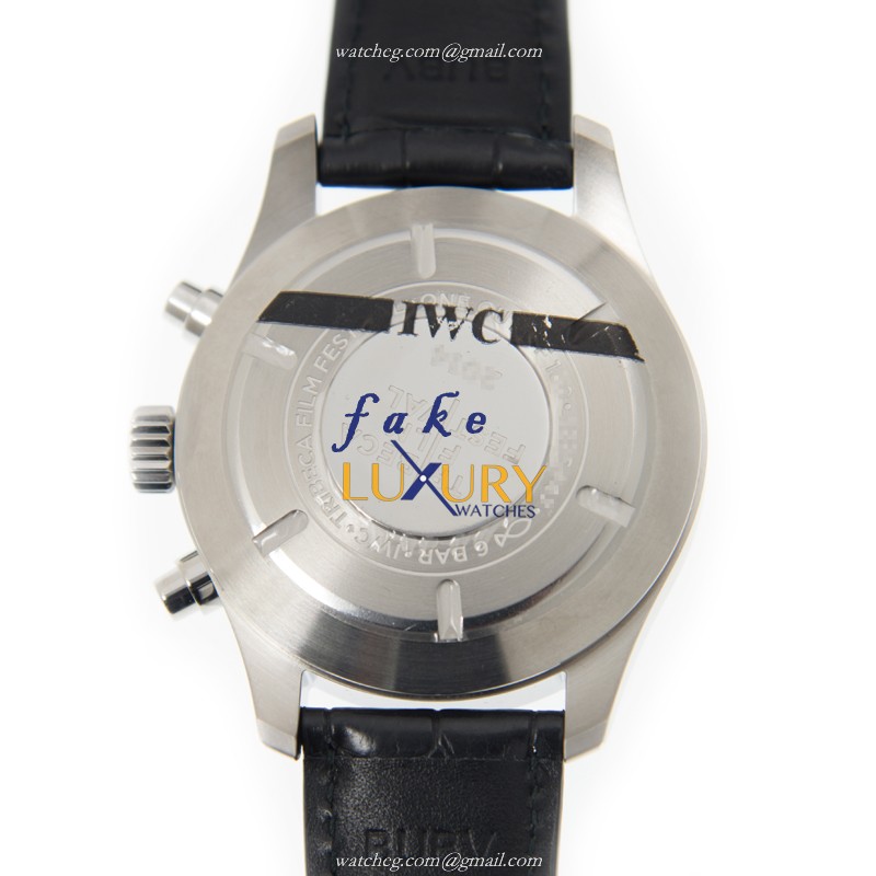 IWC IW387810 Pilots Replica Watch, Automatic Gray Dial, Stainless Steel Case - Image 3