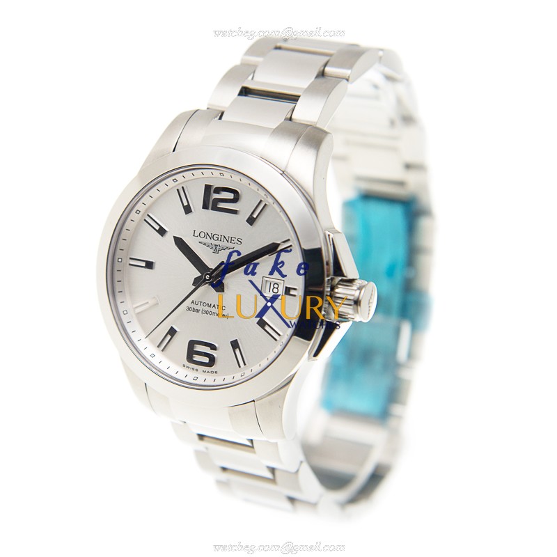 L3.676.4.76.6 - Longines Conquest Replica Watch Automatic Silver Dial Stainless Steel - Image 3