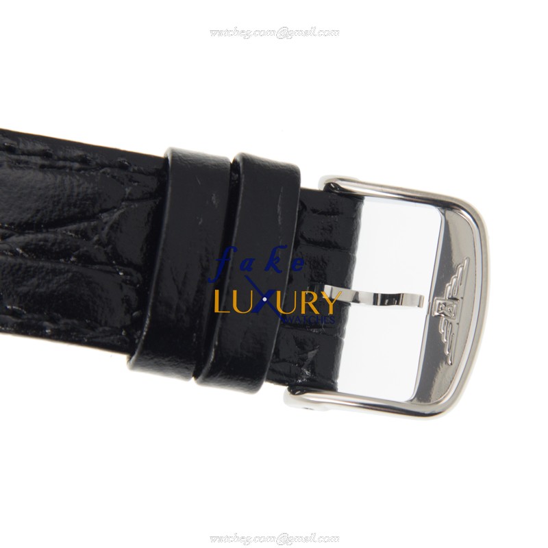 Longines L4.759.4.72.2 Lyre Replica Watch, Quartz, White Dial, 35mm Steel Case, Black Alligator - Image 4