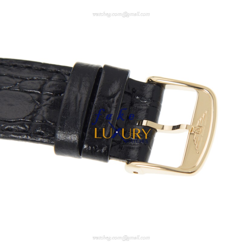 Longines L4.804.2.11.2 Presence Automatic White Dial Gold-Plated Replica Watch - Image 4