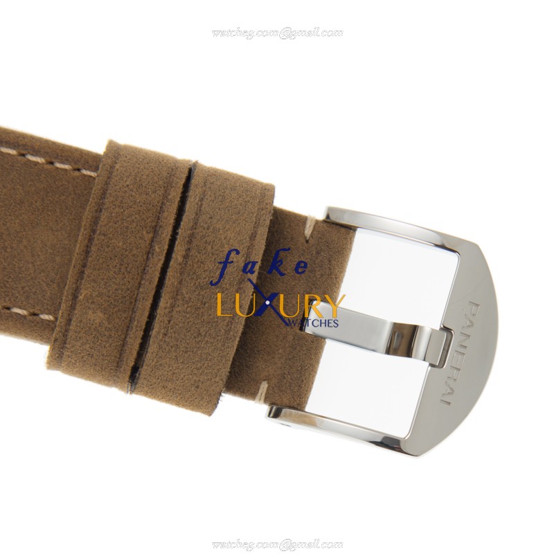 Panerai PAM00658 | Automatic | Steel Case | Black Dial | Brown Cowhide Strap | Replica Watch - Image 4