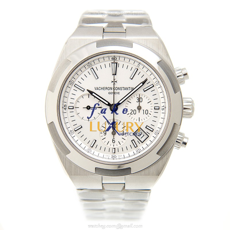Vacheron Constantin Overseas 5500V/110A-B075 - Replica Watch - Automatic - Silver Dial - Steel Strap - Image 2