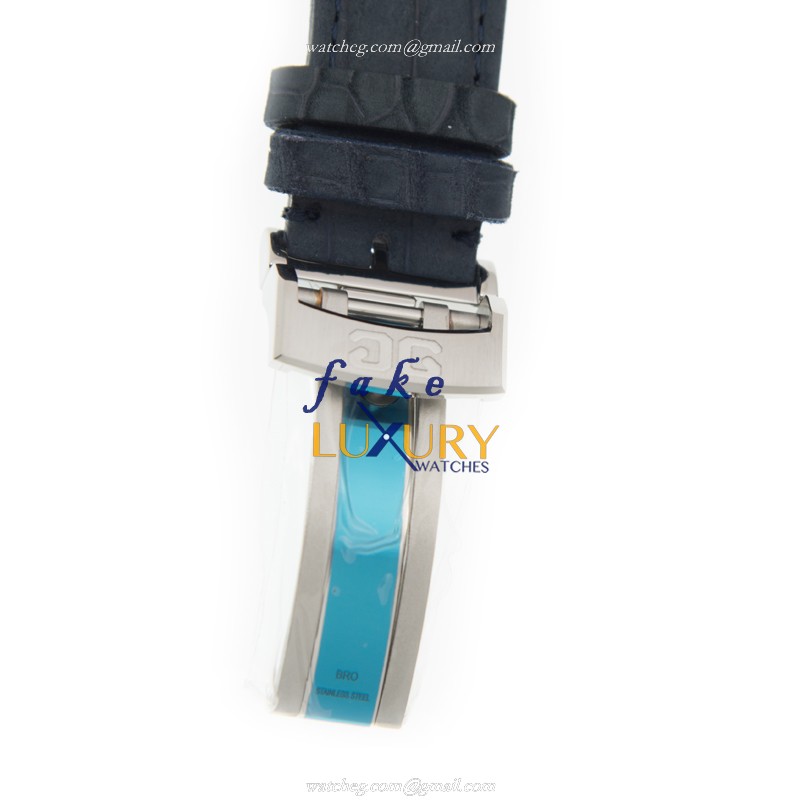 Glashutte 1-90-02-46-32-30 PANO Replica Watch, Automatic Movement, Blue Dial, Steel Case - Image 4