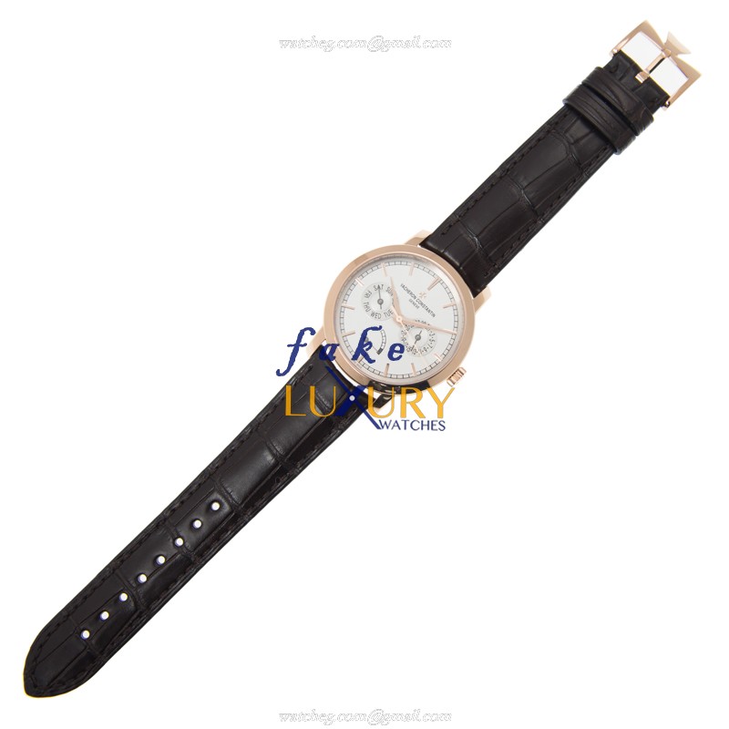 Vacheron Constantin Traditionnelle 85290/000R-9969 Automatic 18kt Rose Gold White Dial Replica Watch - Image 2