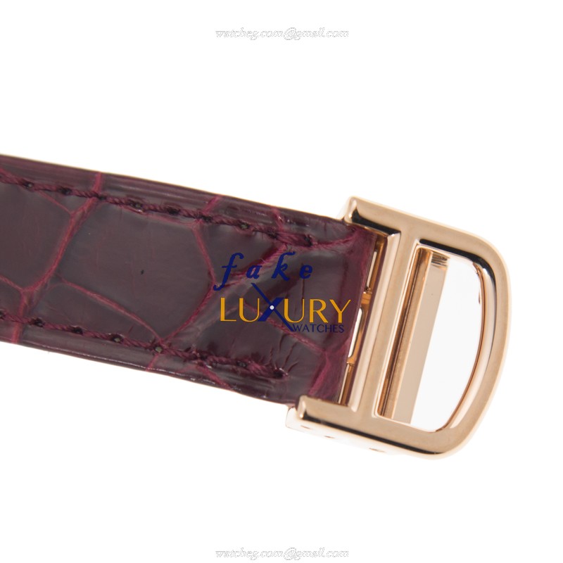 Cartier WA501008 TORTUE Manual Wind 31mm 18kt Rose Gold & Diamond Bezel Replica Watch - Image 4